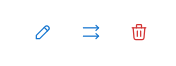Migration status button
