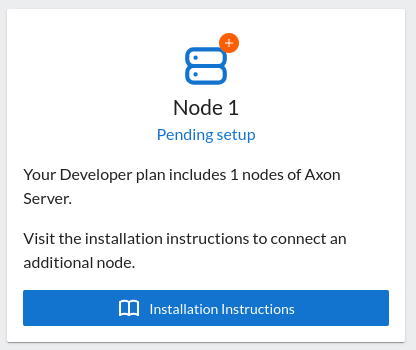 axon server install button