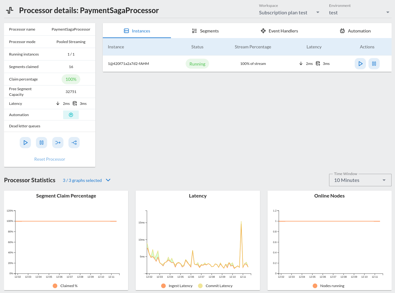 Screenshot of the Processor details